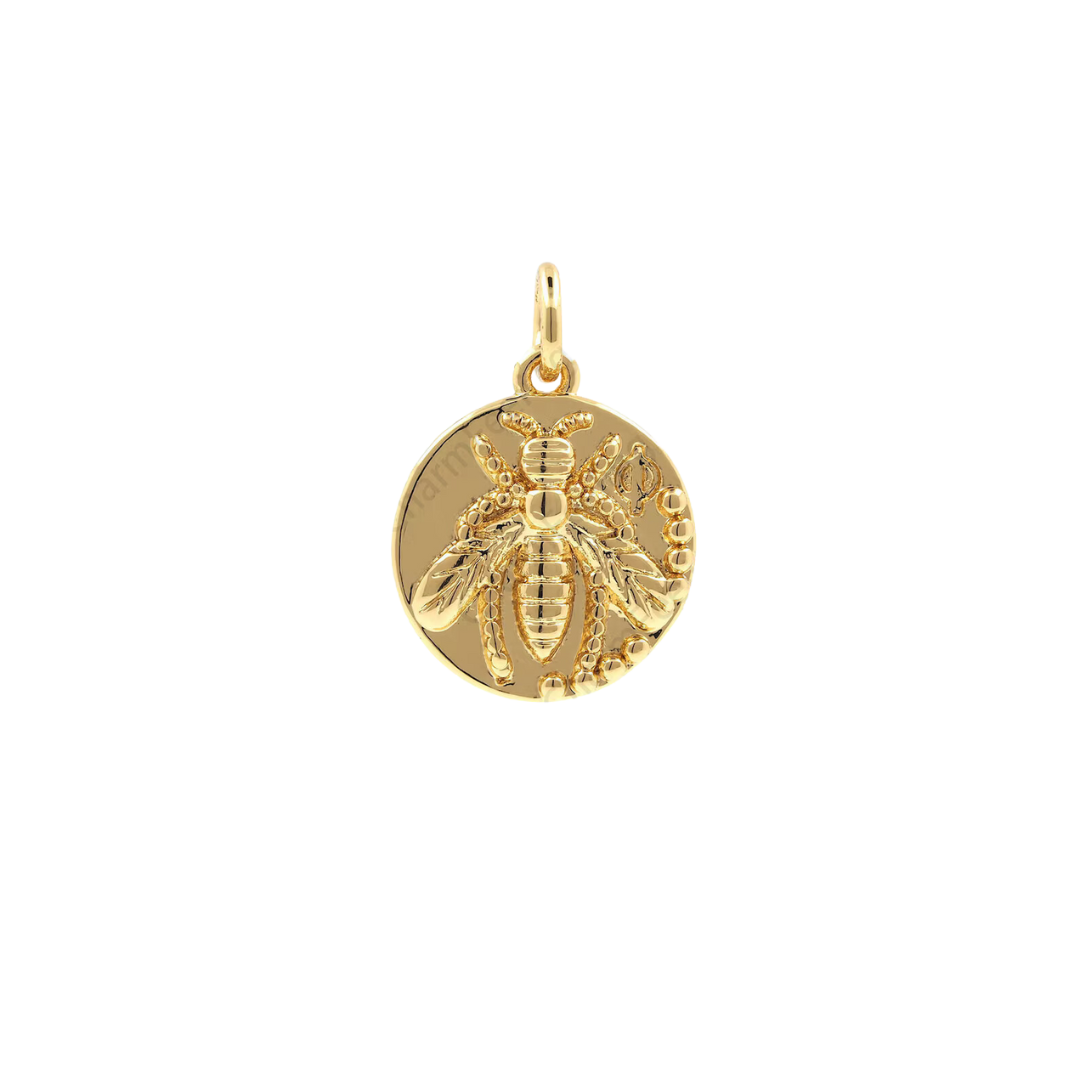 Raised Bee Charm
