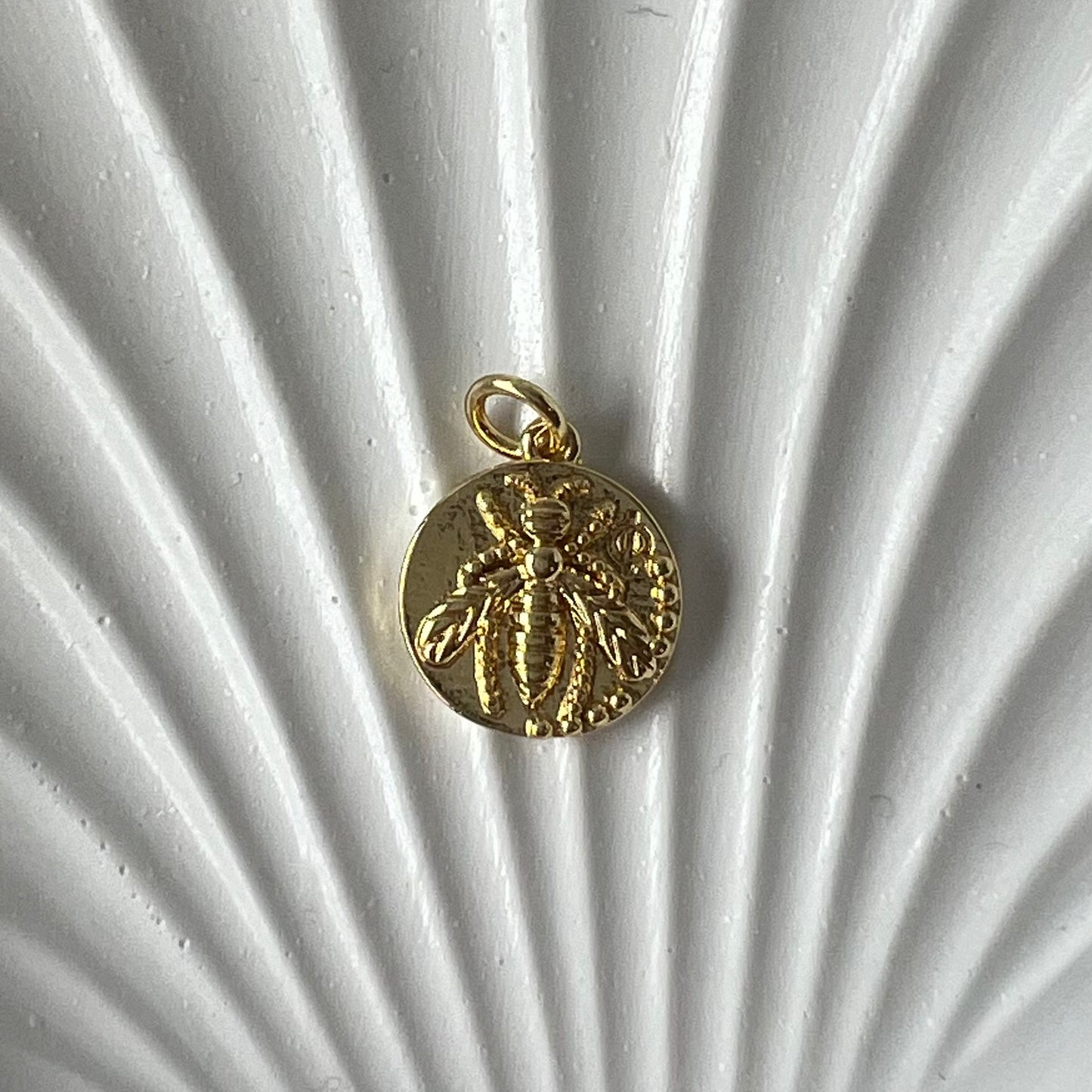 Raised Bee Charm